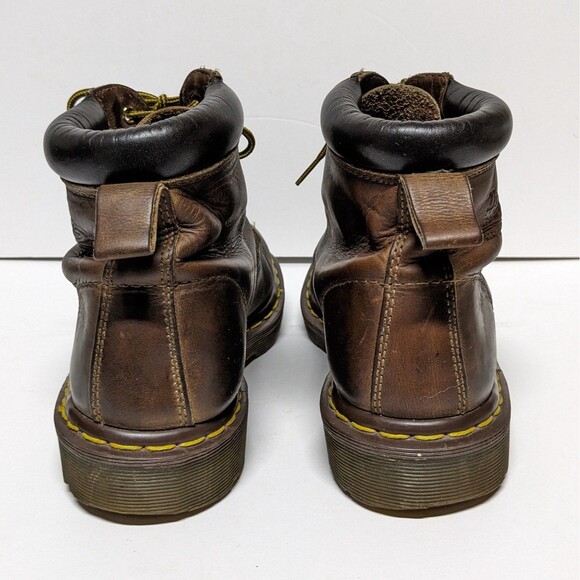 Vintage Dr Martens Boots 939 Ben US Men 9 EU 39 Brown Leather England 90s Y2K - Picture 6 of 10